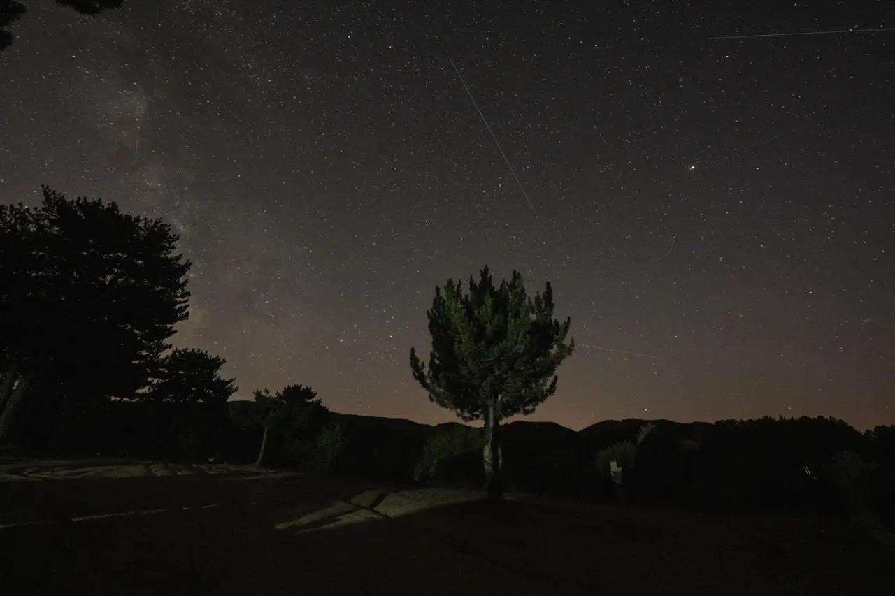 Türkiye'den Perseid meteor yağmuru manzaraları 13