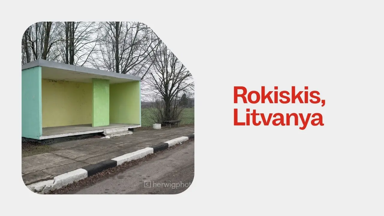 Betonun şiiri: Sovyet otobüs durakları 9