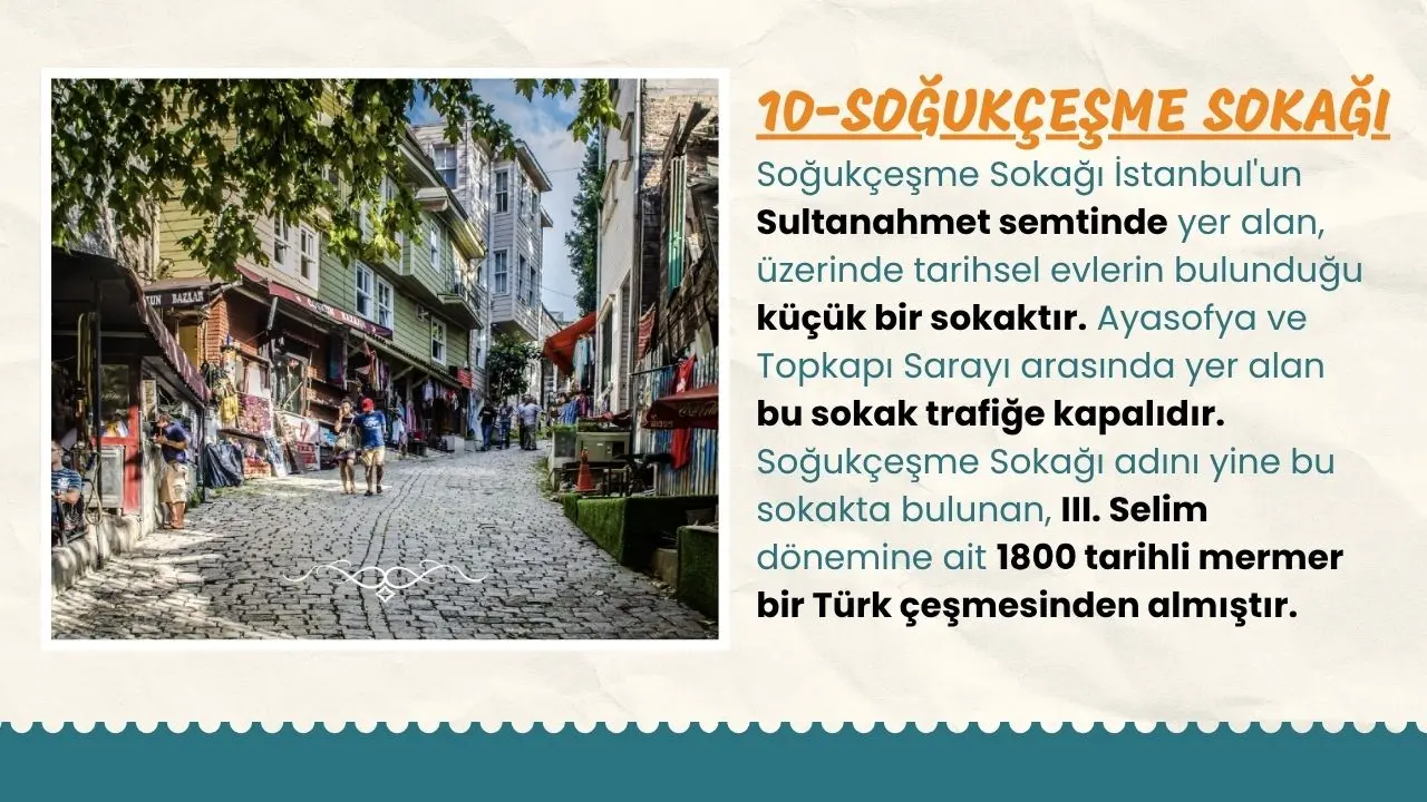 İstanbul'da gezilecek 10 yer! 10