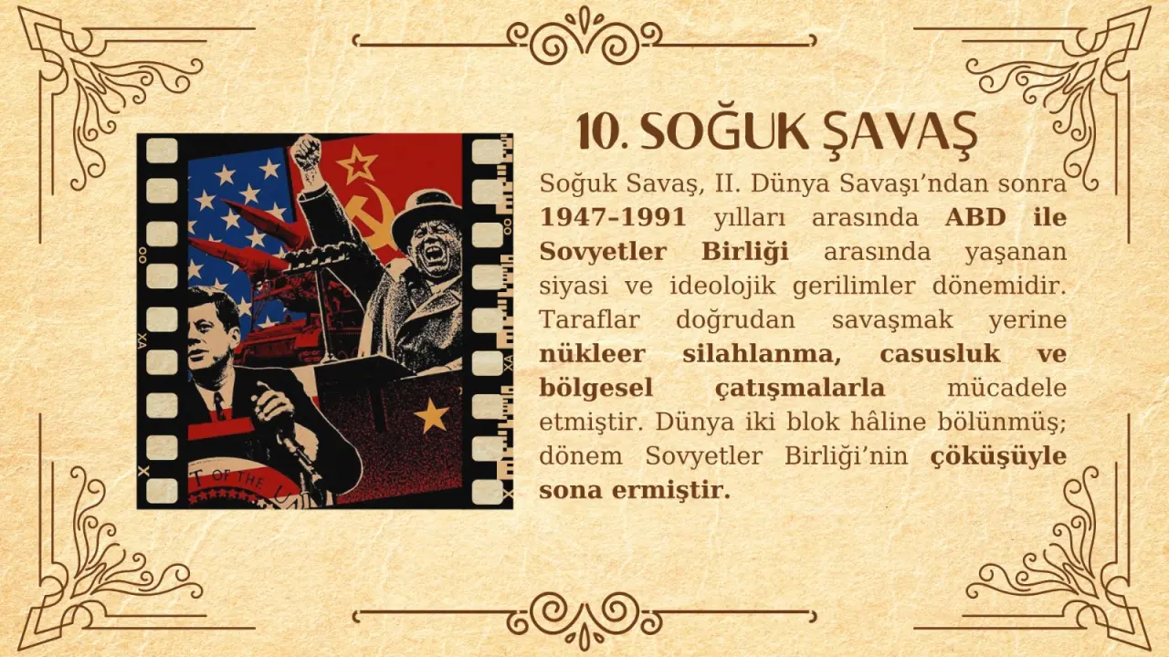 İnsanlık tarihindeki önemli dönüm noktaları 10