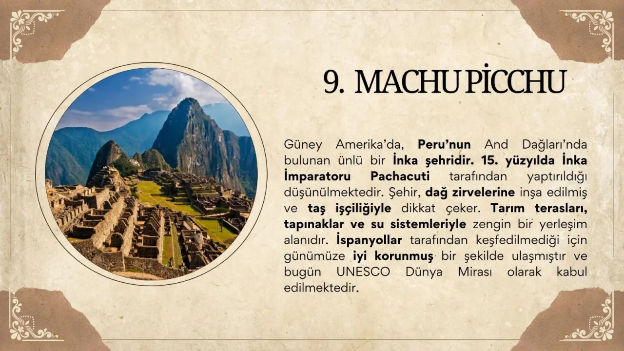 Antik Dünyanın 10 harikası 9