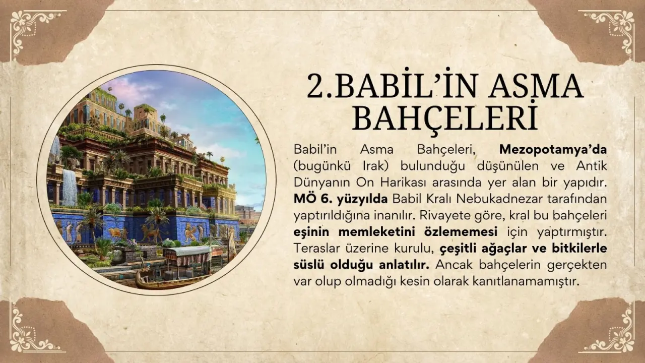 Antik Dünyanın 10 harikası 2