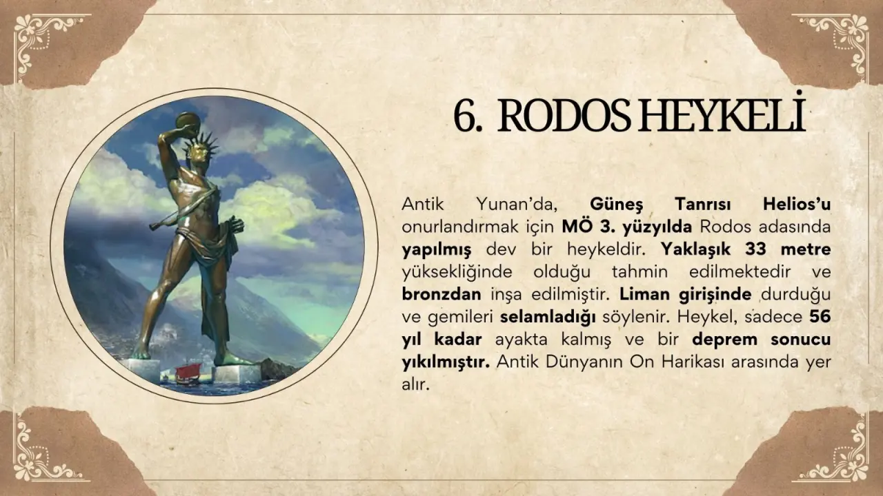 Antik Dünyanın 10 harikası 6