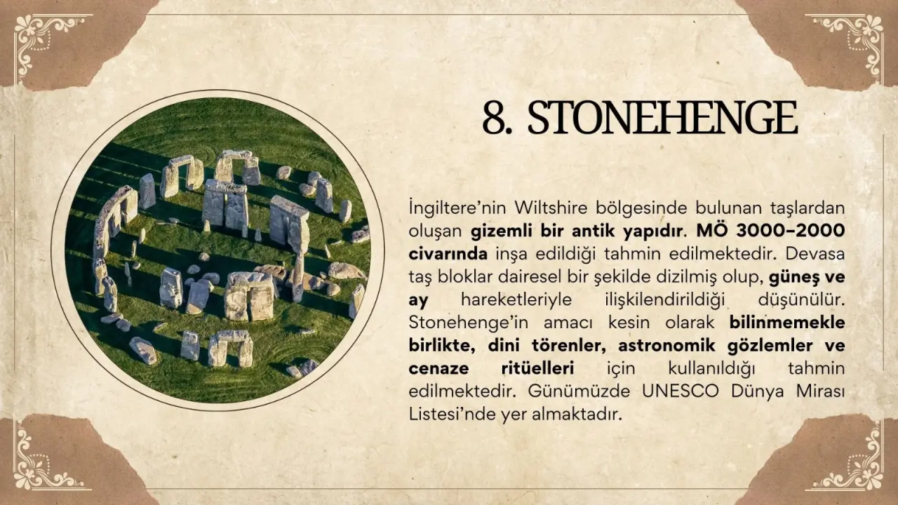 Antik Dünyanın 10 harikası 8