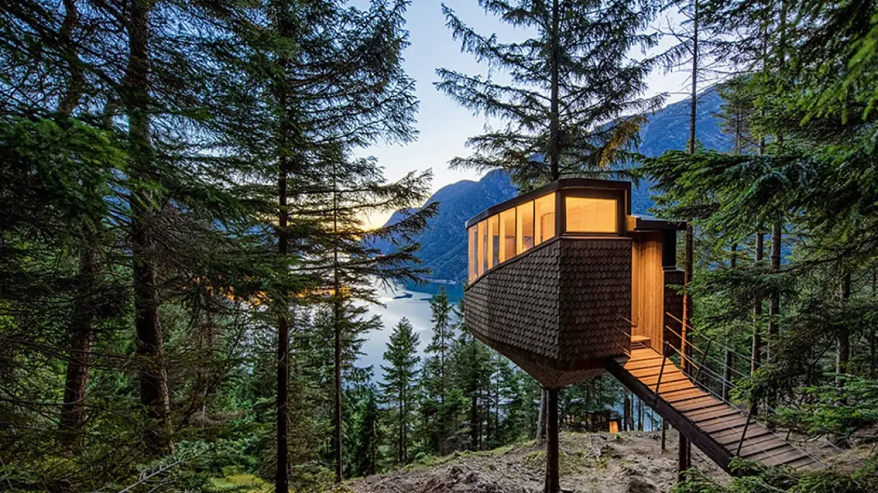 Dünyanın en muhteşem 10 ağaç evi! 9