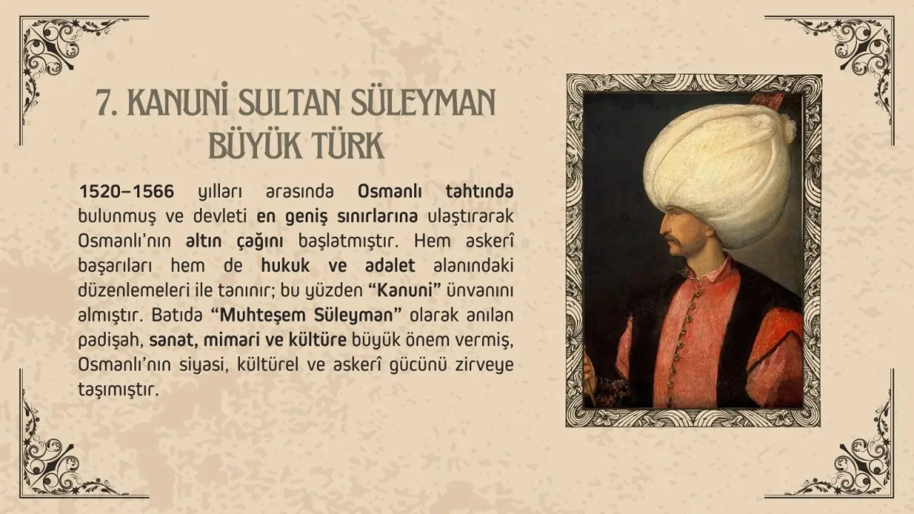 Osmanlı'yı yükselten padişahlar 7