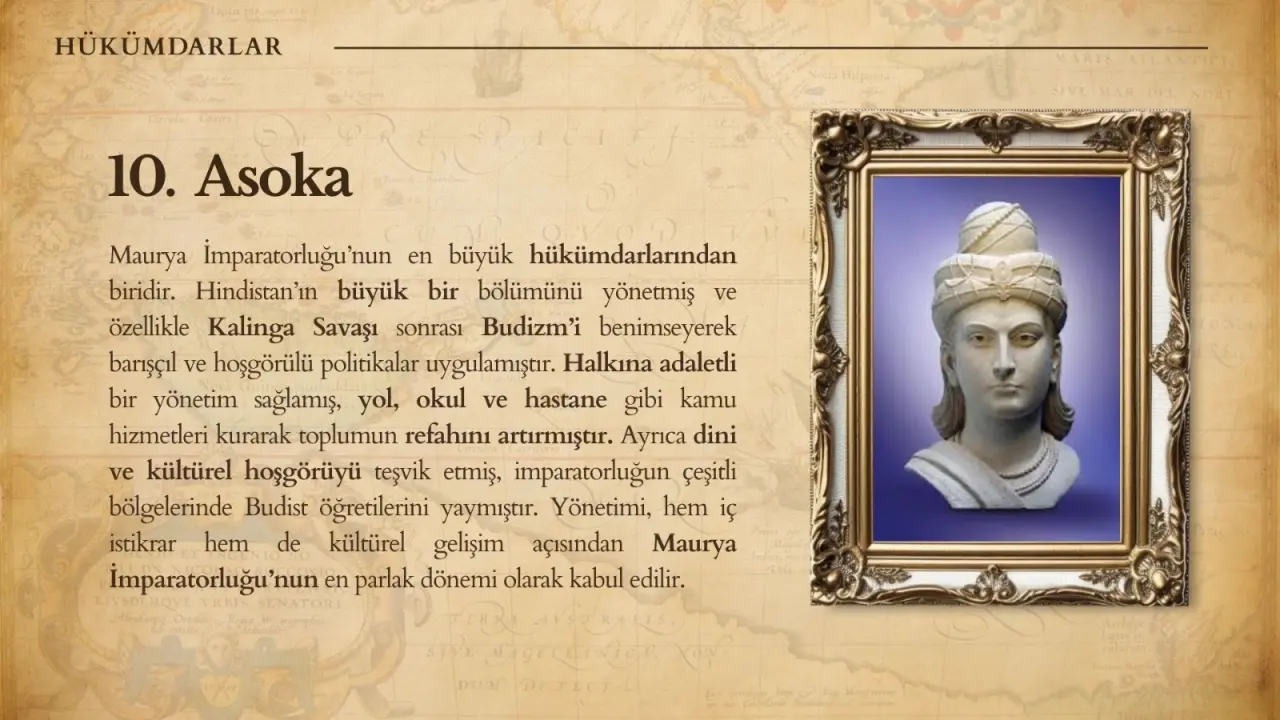 Tarihin akışını değiştiren 10 büyük hükümdar: Tarih sahnesinin devleri 10