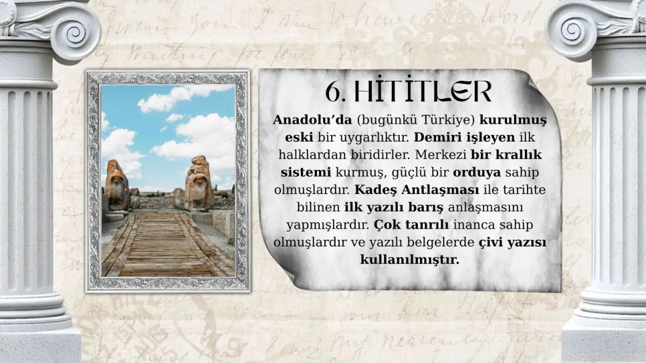 İlk medeniyetler hangileriydi? Tarihin ilk 10 uygarlığı 6