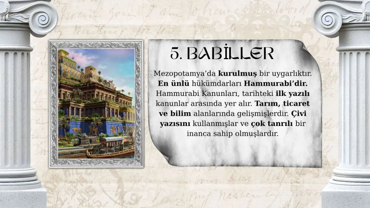 İlk medeniyetler hangileriydi? Tarihin ilk 10 uygarlığı 5