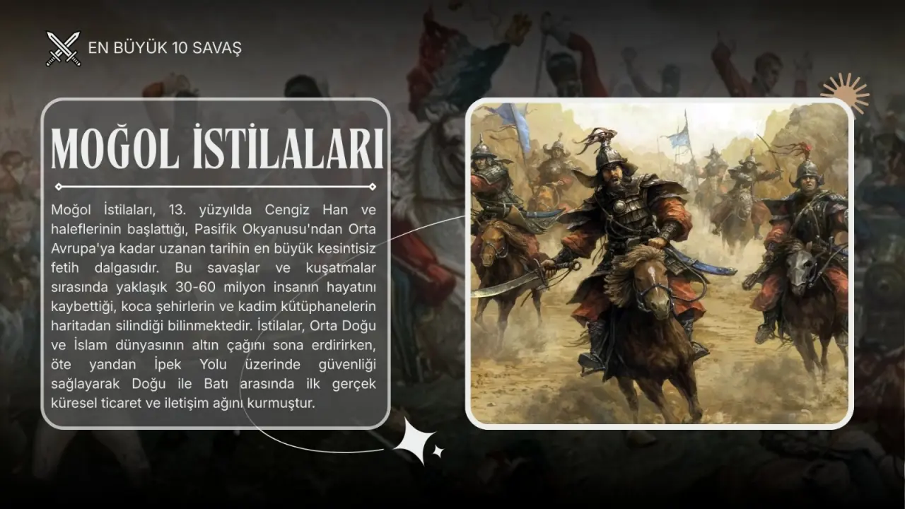 Tarihin kanlı mirası : En büyük 10 savaş 2