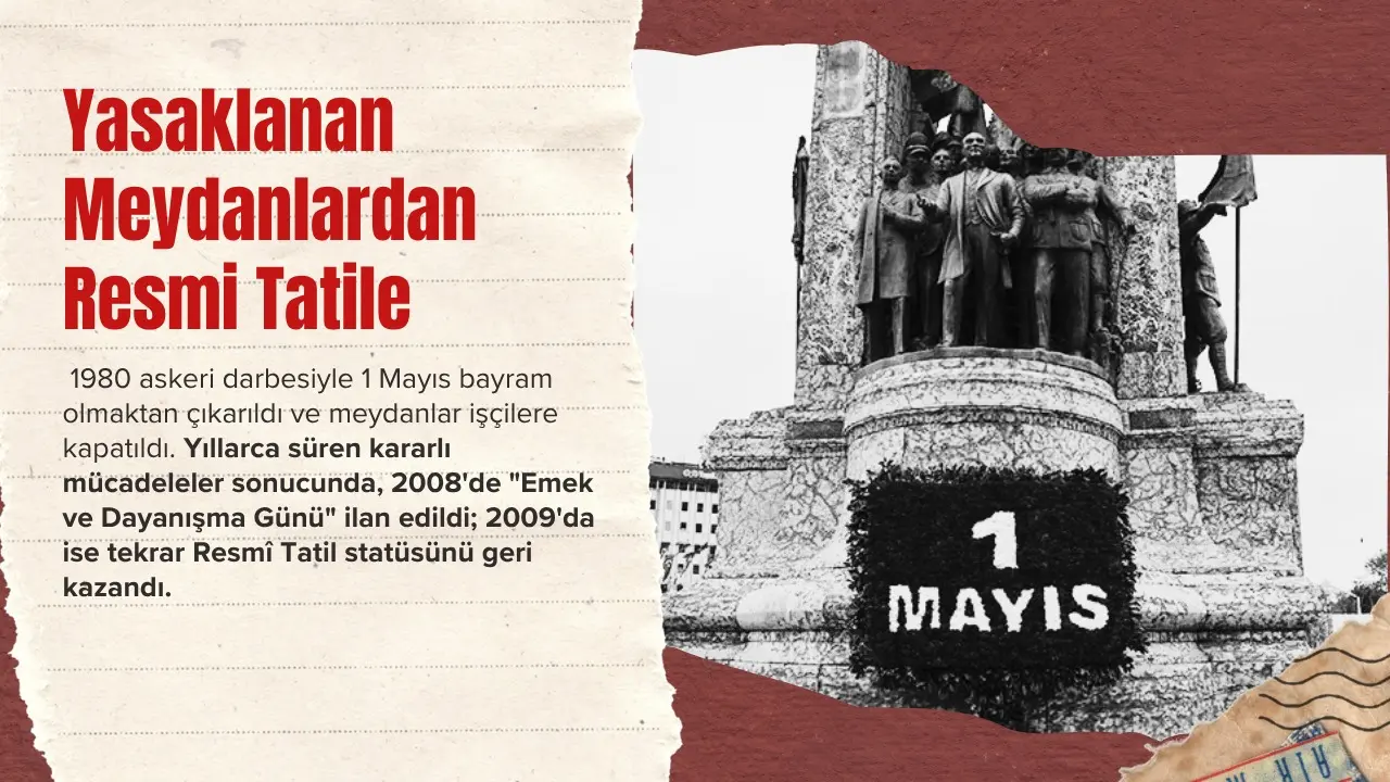 Dünden bugüne Türkiye'de 1 Mayıs 8