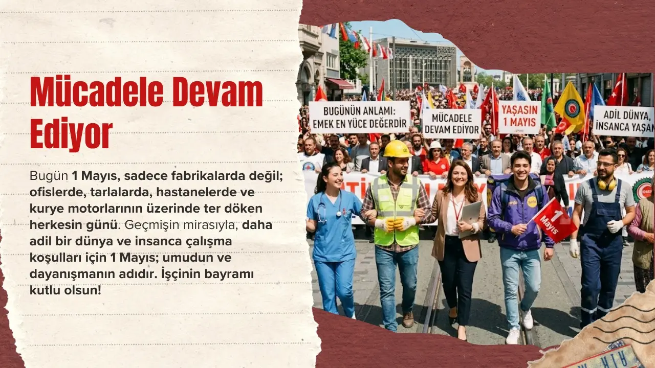 Dünden bugüne Türkiye'de 1 Mayıs 9