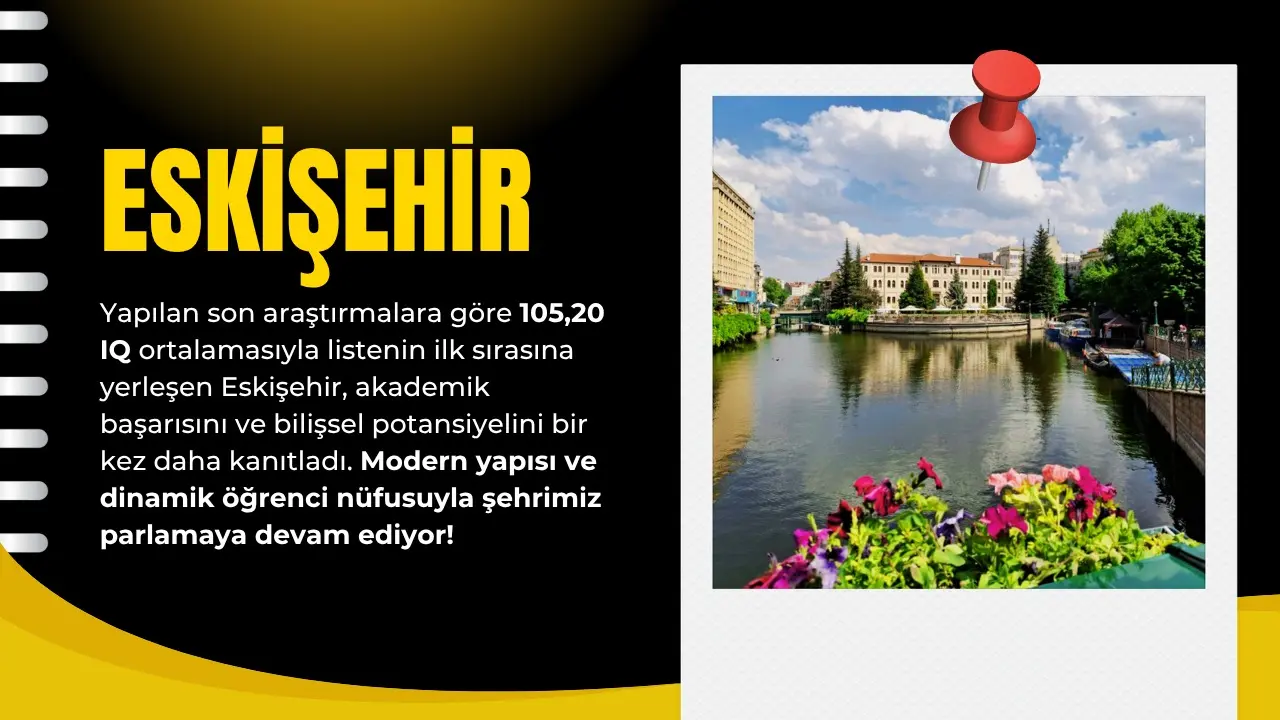 Türkiye'nin IQ ortalaması en yüksek 10 şehri 1