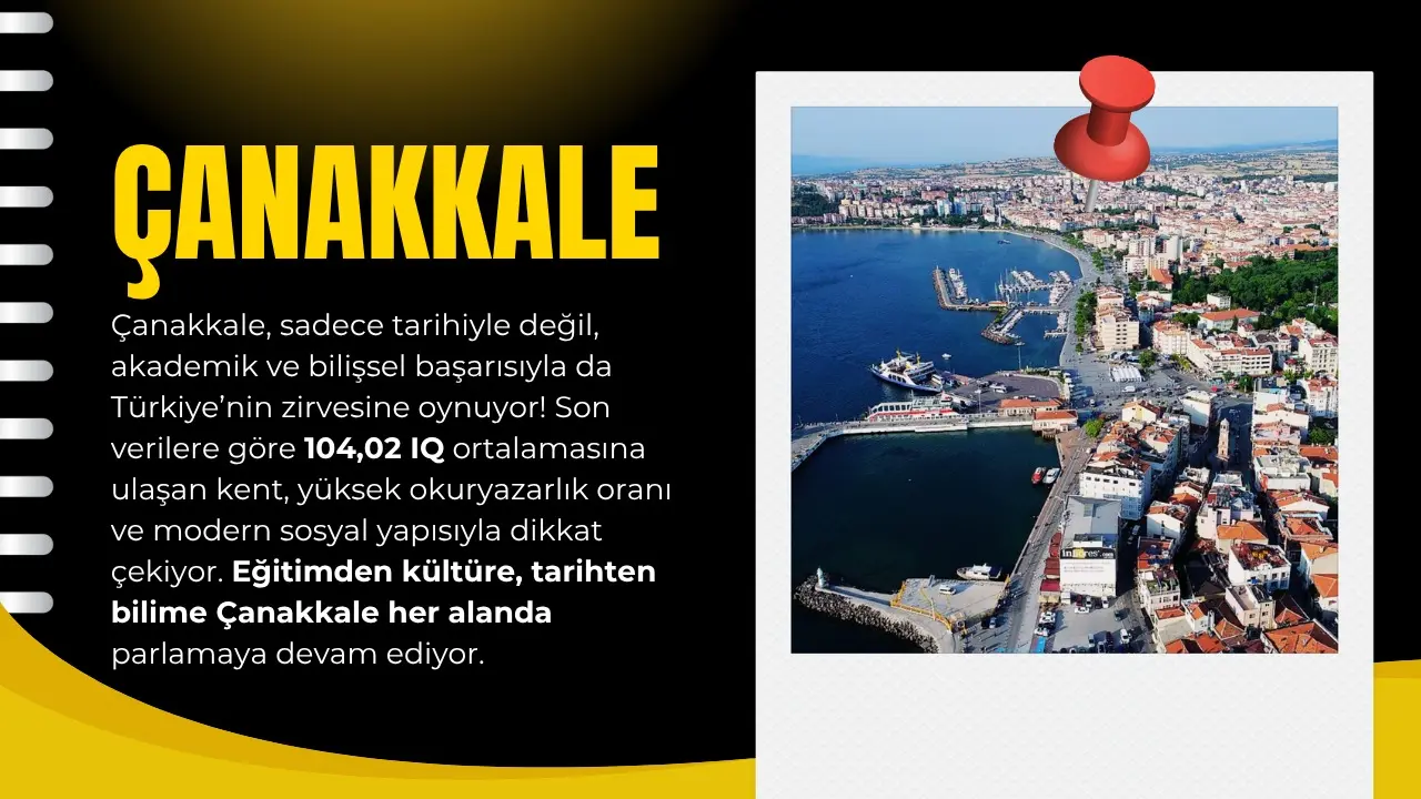 Türkiye'nin IQ ortalaması en yüksek 10 şehri 5