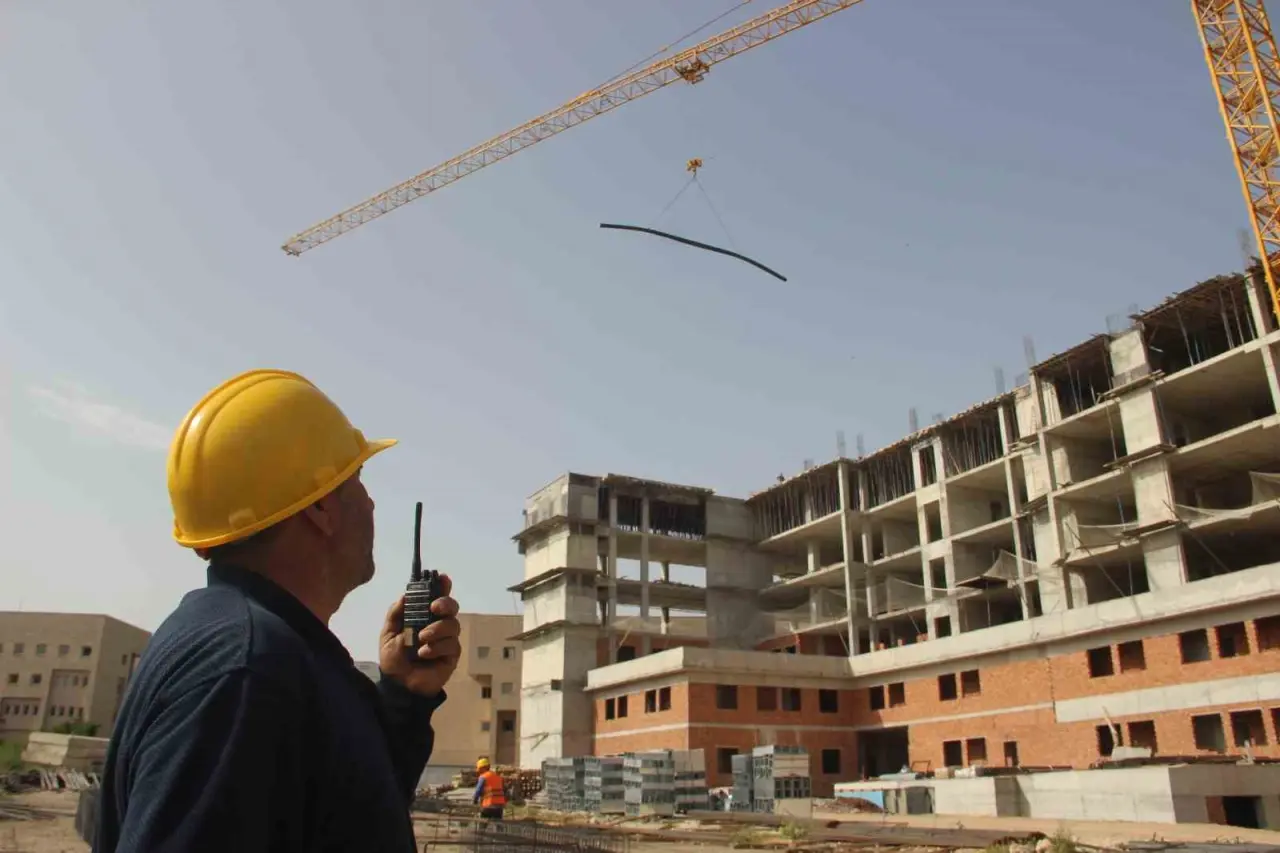 Şanlıurfa’da inşaat işçileri 1 Mayıs’ta da mesaide