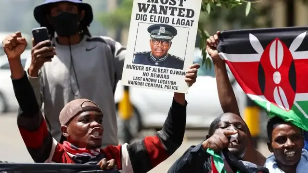 Eliud Lagat steps aside amid uproar over death of Kenyan blogger Albert Ojwang in detention